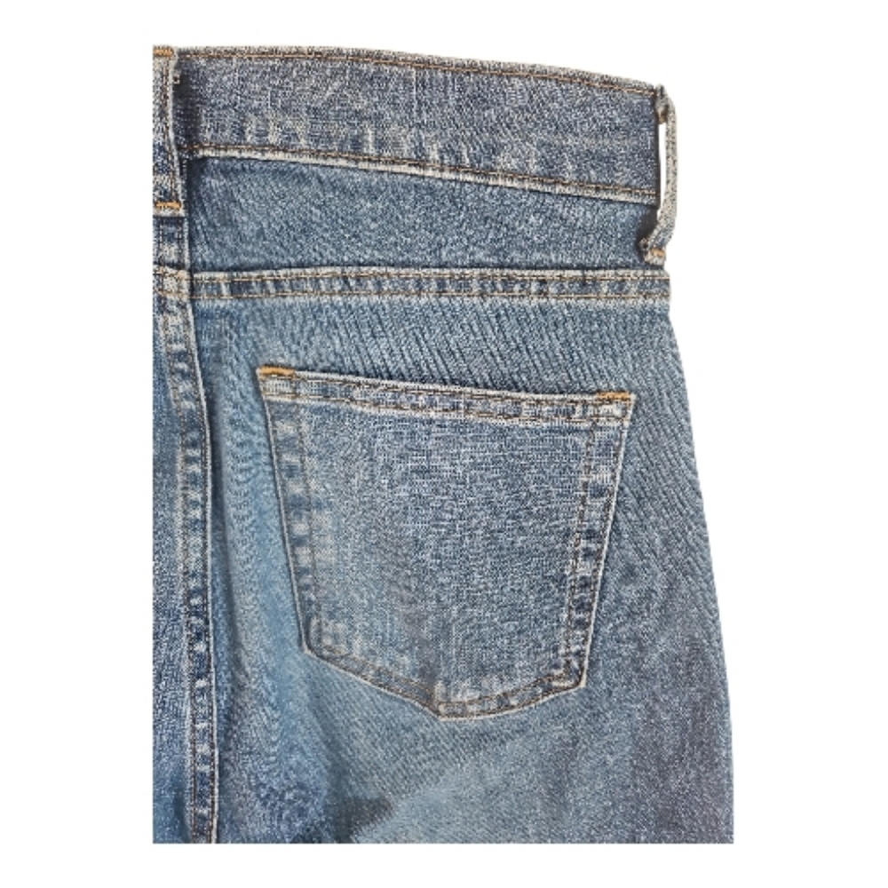 Everlane Jeans Size 28 Blue Slim Straight Leg High Rise Ankle Jeans - Picture 8 of 8